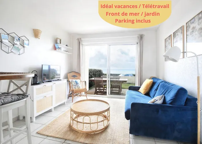 Le Balcon De Jersey, Rdc Et Jardin Face A La Mer, Intendance Luxury Host *